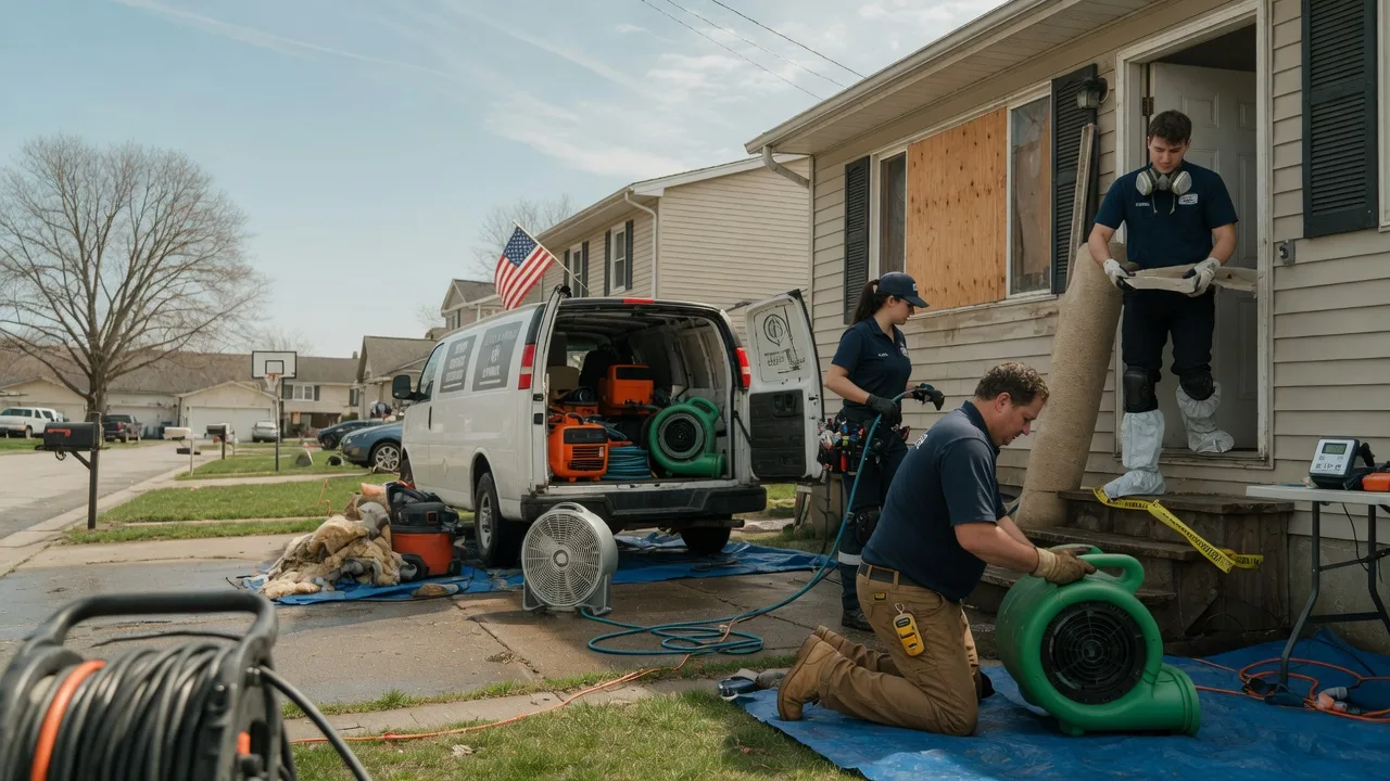 Water Damage Restoration in Dellrose, TN near me